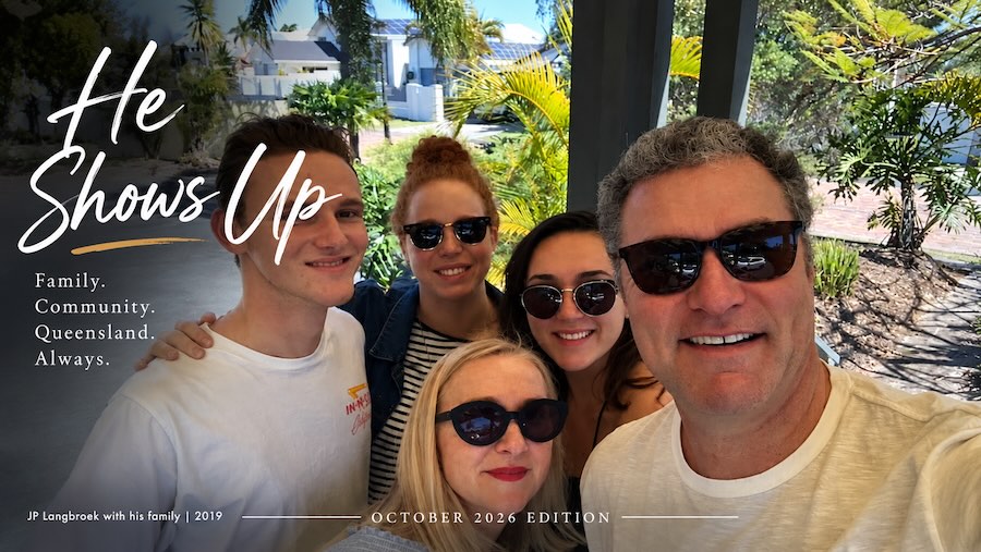 JP and family in 2019