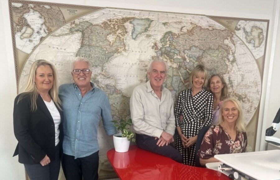 Travel Call team at the Main Beach office